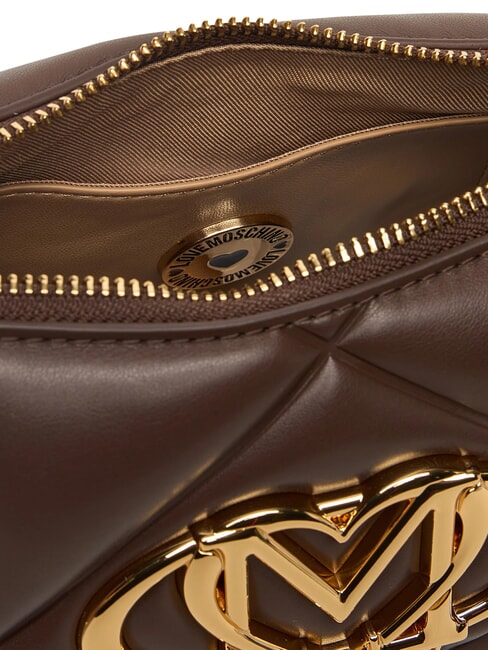 EMBOSSED Mini shoulder bag chocolate - Women&rsquo;s Bags