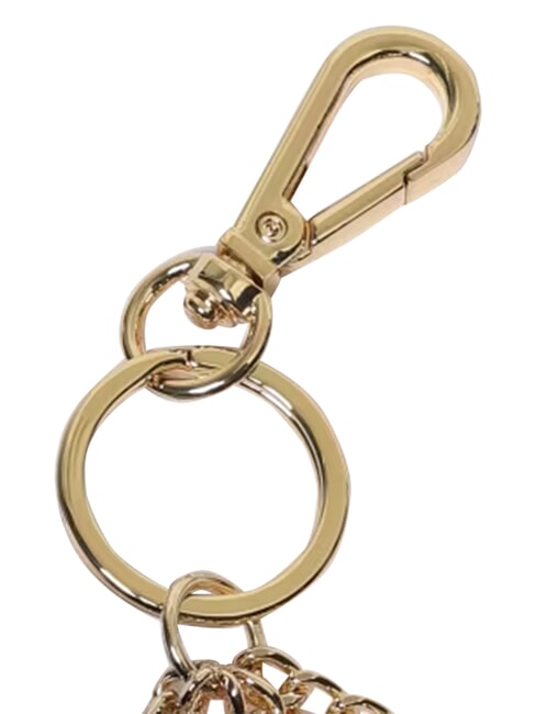 CHARMS Keychain with metal logo black/red/black - Key holders