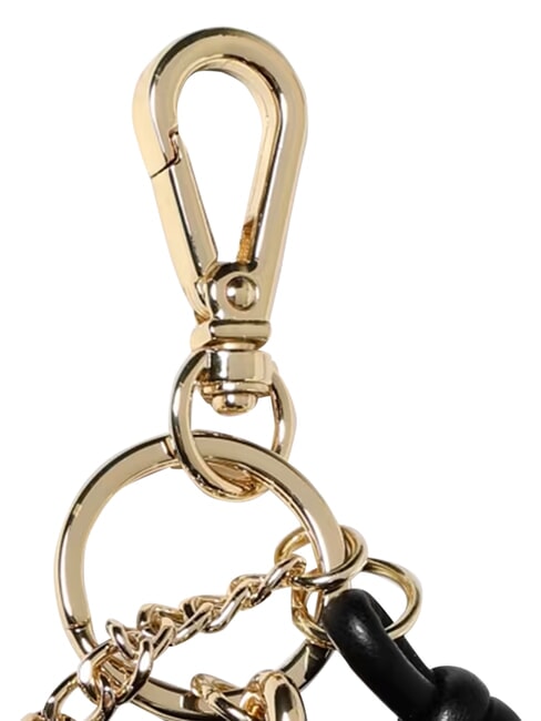 CHARMS Keychain with metal logo black/red/black - Key holders