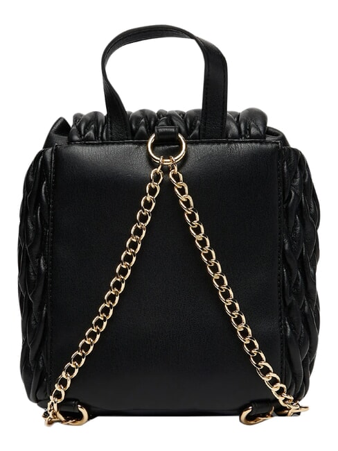 DEMURE Backpack with chain shoulder straps Black - Women&rsquo;s Bags