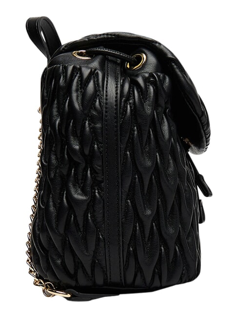 DEMURE Backpack with chain shoulder straps Black - Women&rsquo;s Bags