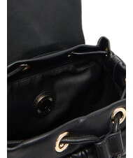 LOVE MOSCHINO DEMURE Backpack with chain shoulder straps Black - Women&rsquo;s Bags - 6