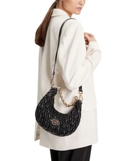 LOVE MOSCHINO DEMURE Handbag, with chain shoulder strap Black - Women&rsquo;s Bags - 2