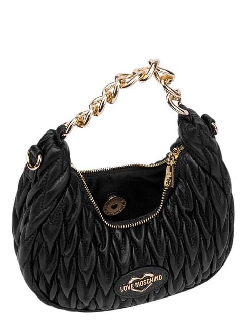 DEMURE Handbag, with chain shoulder strap Black - Women&rsquo;s Bags
