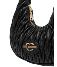 LOVE MOSCHINO DEMURE Handbag, with chain shoulder strap Black - Women&rsquo;s Bags - 5