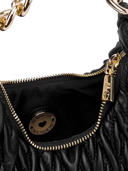 DEMURE Handbag, with chain shoulder strap Black - Women&rsquo;s Bags
