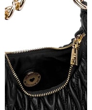 LOVE MOSCHINO DEMURE Handbag, with chain shoulder strap Black - Women&rsquo;s Bags - 6