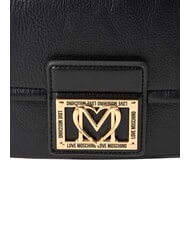 LOVE MOSCHINO EMBOSSED Shoulder bag Black - Women&rsquo;s Bags - 5