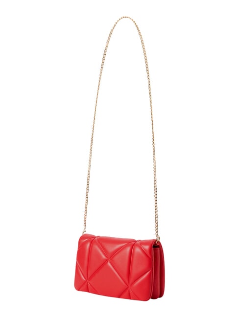 EMBOSSED Mini shoulder bag, with chain RED - Women&rsquo;s Bags