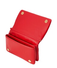 LOVE MOSCHINO EMBOSSED Mini shoulder bag, with chain RED - Women&rsquo;s Bags - 5