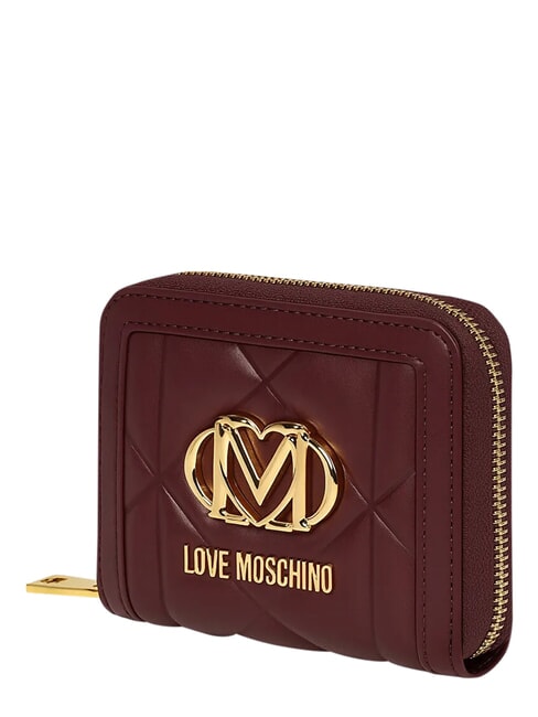 EMBOSSED Small ziparound wallet wine - Women&rsquo;s Wallets