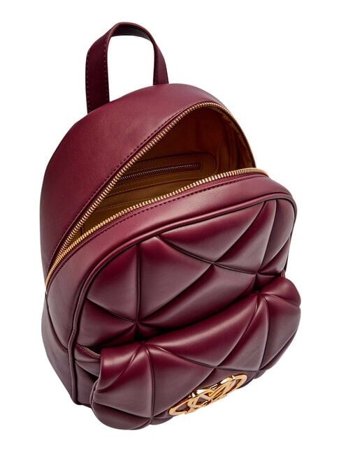 EMBOSSED Backpack with front pocket wine - Women&rsquo;s Bags