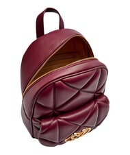 LOVE MOSCHINO EMBOSSED Backpack with front pocket wine - Women&rsquo;s Bags - 4
