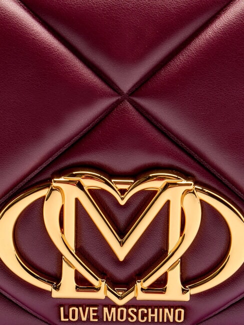 EMBOSSED Backpack with front pocket wine - Women&rsquo;s Bags