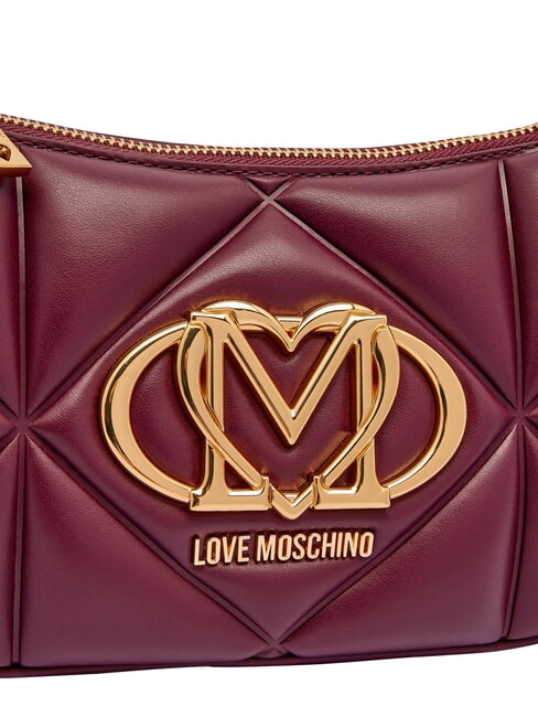 EMBOSSED Shoulder bag, double portability wine - Women&rsquo;s Bags