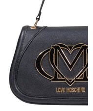 LOVE MOSCHINO LOGO Shoulder bag, with shoulder strap Black - Women&rsquo;s Bags - 6
