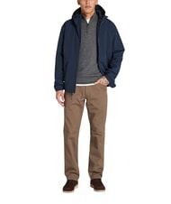 TIMBERLAND BADGE Hooded jacket BLACK - Sweatshirts - 4