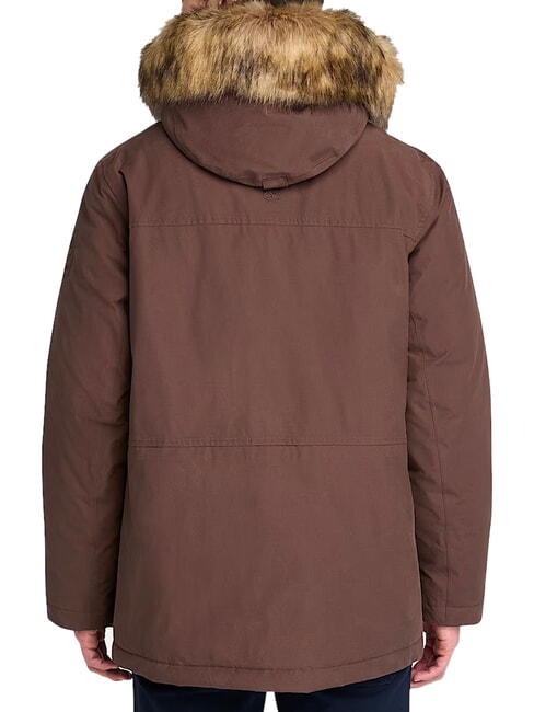SCAR RIDGE Hooded jacket chocolate - Men's Jackets