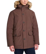 TIMBERLAND SCAR RIDGE Hooded jacket chocolate - Men's Jackets - 4