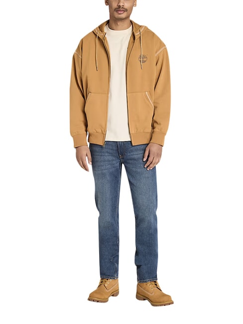10061 Hoodie wheat boot - Sweatshirts