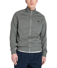 TIMBERLAND EXETER RIVER Full zip sweatshirt dark / gray / heather - Sweatshirts - 4