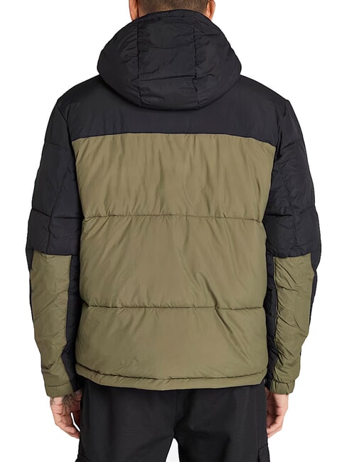 PUFFET Water repellent down jacket black/grape leaf - Men's down jackets