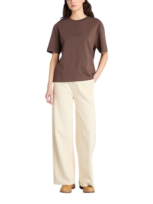 LUSH COMFORT Cotton T-Shirt chocolate - T-shirt