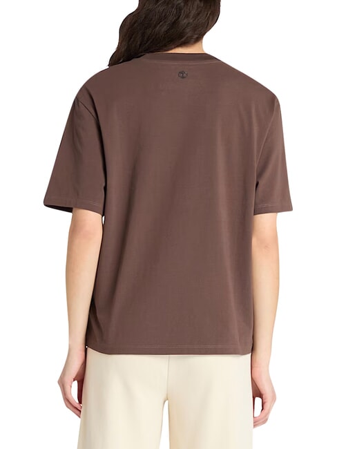 LUSH COMFORT Cotton T-Shirt chocolate - T-shirt
