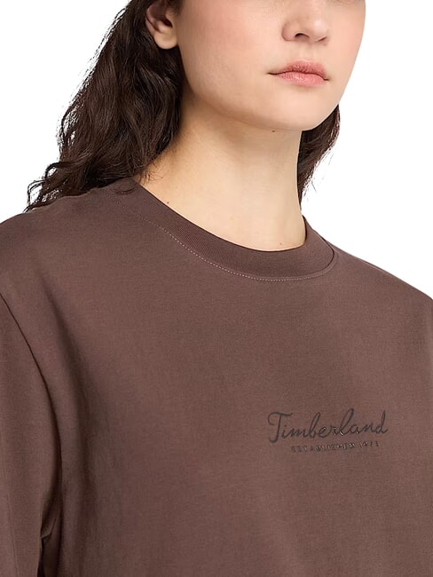 LUSH COMFORT Cotton T-Shirt chocolate - T-shirt