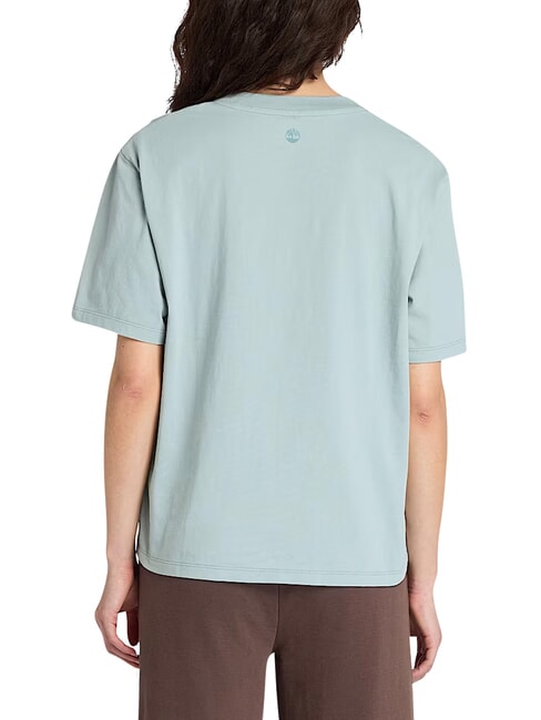 LUSH COMFORT Cotton T-Shirt silver blue - T-shirt
