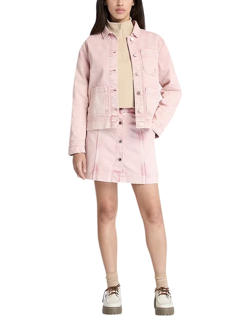 KEMPSHIRE CHORE Jacket peach pink wash - Women's Jackets