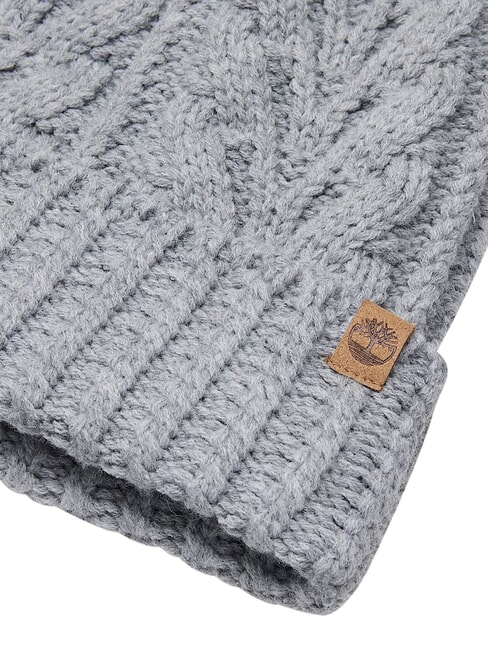 CABLE Hat medium gray heather - Hats