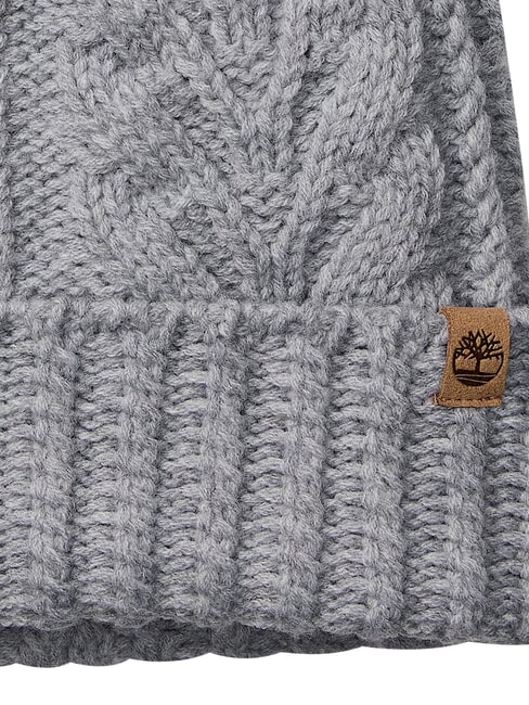 CABLE Hat medium gray heather - Hats