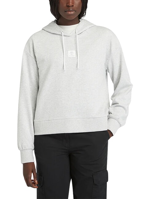 STACK LOGO Hoodie light grey melange - Women's Sweatshirts
