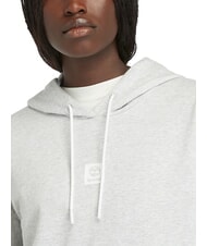 TIMBERLAND STACK LOGO Hoodie light grey melange - Women's Sweatshirts - 5