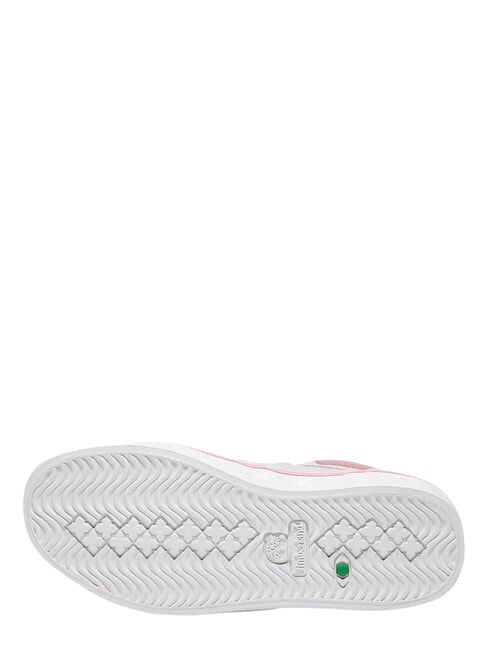 STONE JUMP MID Mixed leather sneakers light gray suede - Baby Shoes