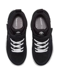 TIMBERLAND STONE JUMP MID Mixed leather sneakers black suede - Baby Shoes - 3