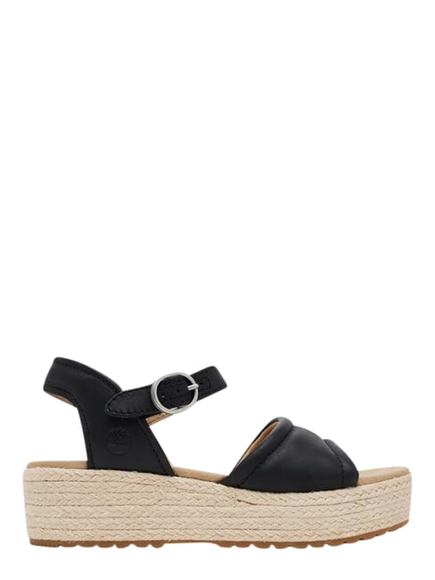 SANTORINI SUN Leather sandals black full grain - Women&rsquo;s shoes