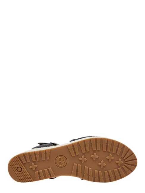 SANTORINI SUN Leather sandals black full grain - Women&rsquo;s shoes