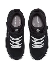 TIMBERLAND STONE JUMP MID Mixed leather sneakers black suede - Baby Shoes - 3