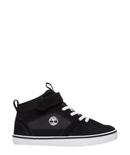 TIMBERLAND STONE JUMP MID Mixed leather sneakers black suede - Baby Shoes - 4