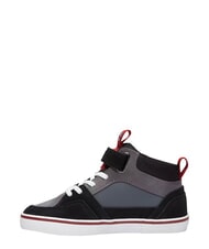 TIMBERLAND STONE JUMP MID Mixed leather sneakers dark gray suede - Baby Shoes - 5