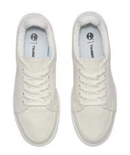 TIMBERLAND EMERSON STREET Mixed leather sneakers white - Women&rsquo;s shoes - 4