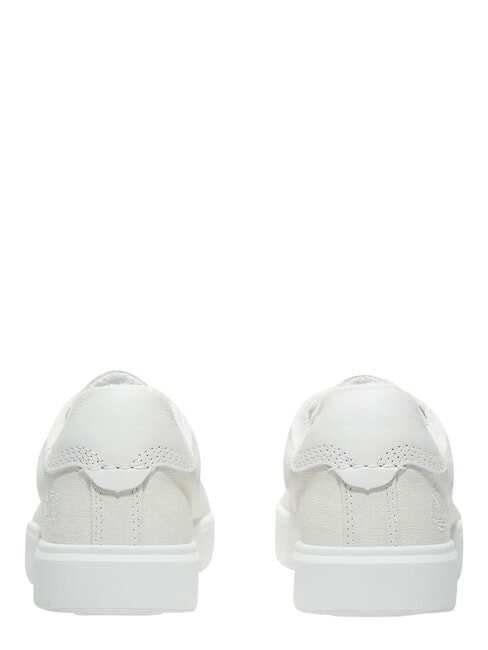 EMERSON STREET Mixed leather sneakers white - Women&rsquo;s shoes