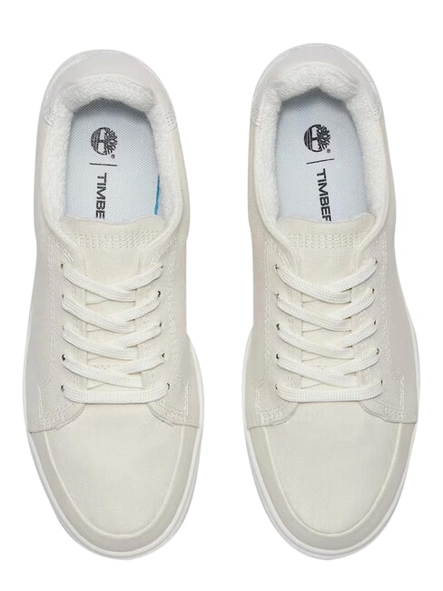 EMERSON STREET Mixed leather sneakers white - Women&rsquo;s shoes