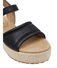 TIMBERLAND SANTORINI SUN Leather sandals black full grain - Women&rsquo;s shoes - 6