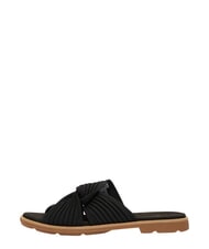 TIMBERLAND CALISTA BAY Mixed leather sandals black knit - Women&rsquo;s shoes - 3