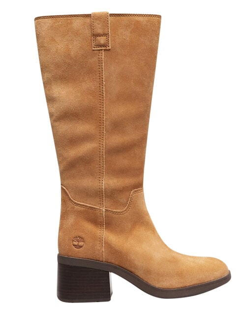 BELLEVAUX Leather ankle boot medium brown suede - Women&rsquo;s shoes