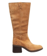 TIMBERLAND BELLEVAUX Leather ankle boot medium brown suede - Women&rsquo;s shoes - 3