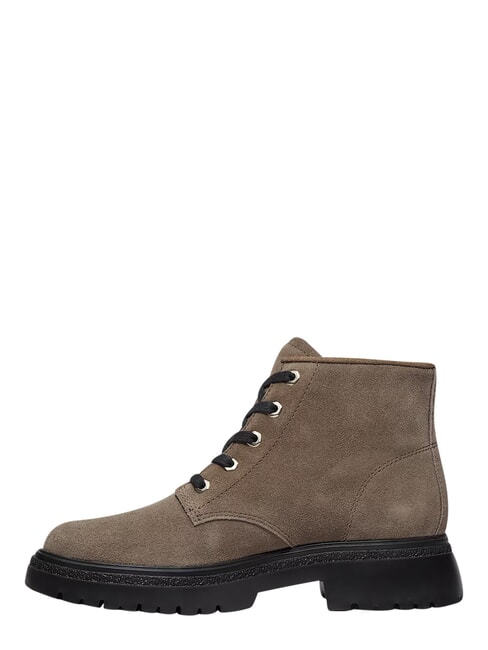 CAMBRIA VALLEY Leather amphibians medium gray suede - Women&rsquo;s shoes